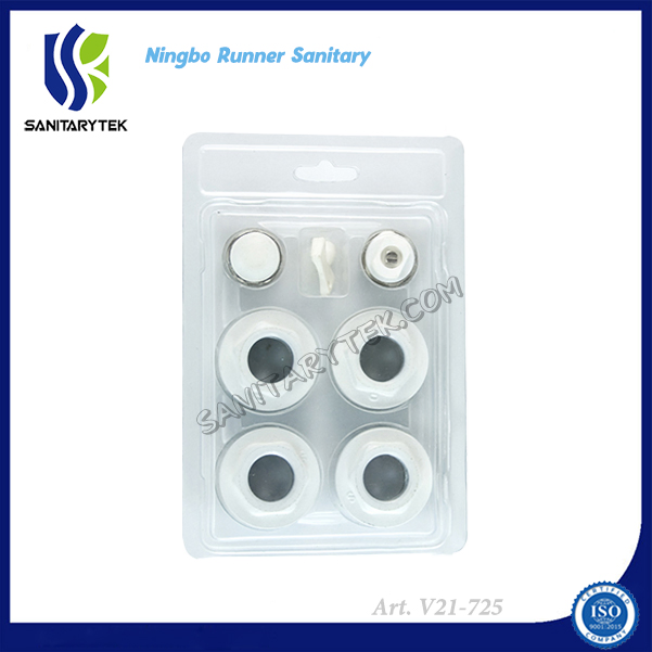 Set of Aluminium Radiator Accessories Kits Packed in a Blister for Radiator (V21-731)