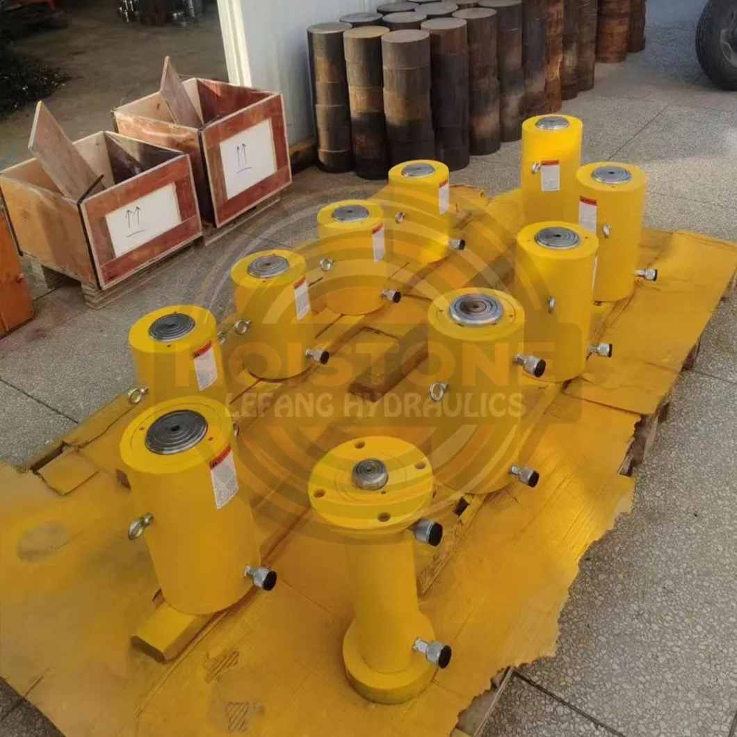 Гидравлический домкрат Enerpac с насосом и манометром