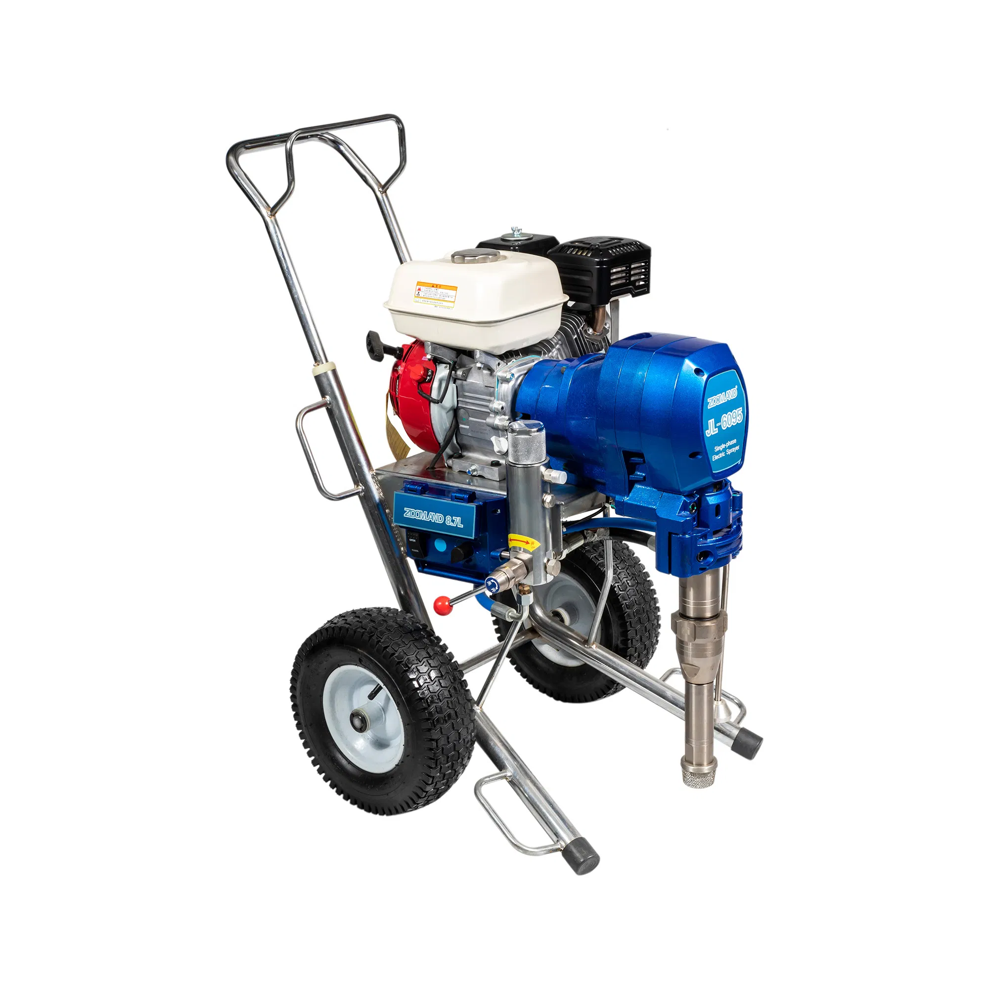Smart Paint Sprayers with 2.2 L/Min Displacement and 3300psi Spray Gun Hose Easy Carry and Operation