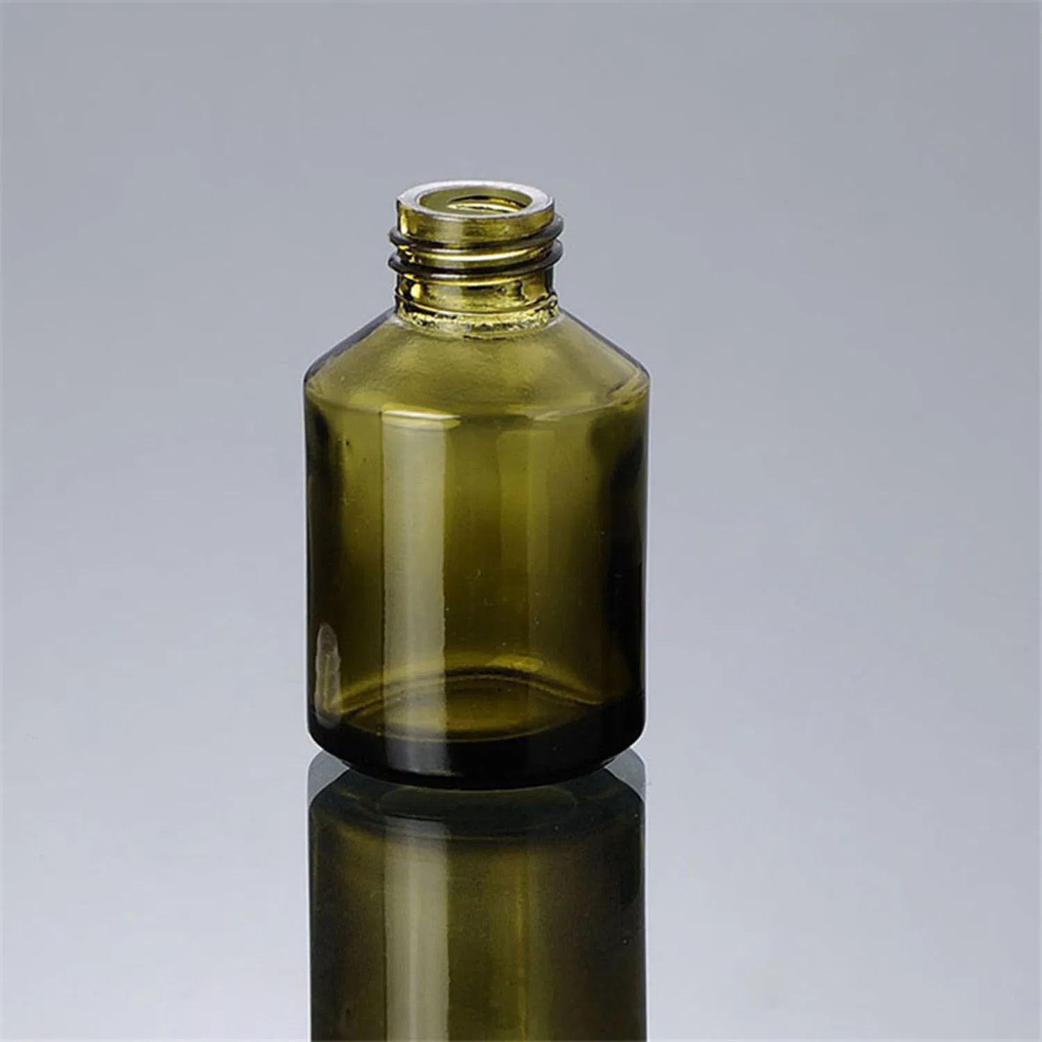 15/30/60ml Green Sloping Shoulder Essential Oil Dropper Glass Bottle Essence Refill