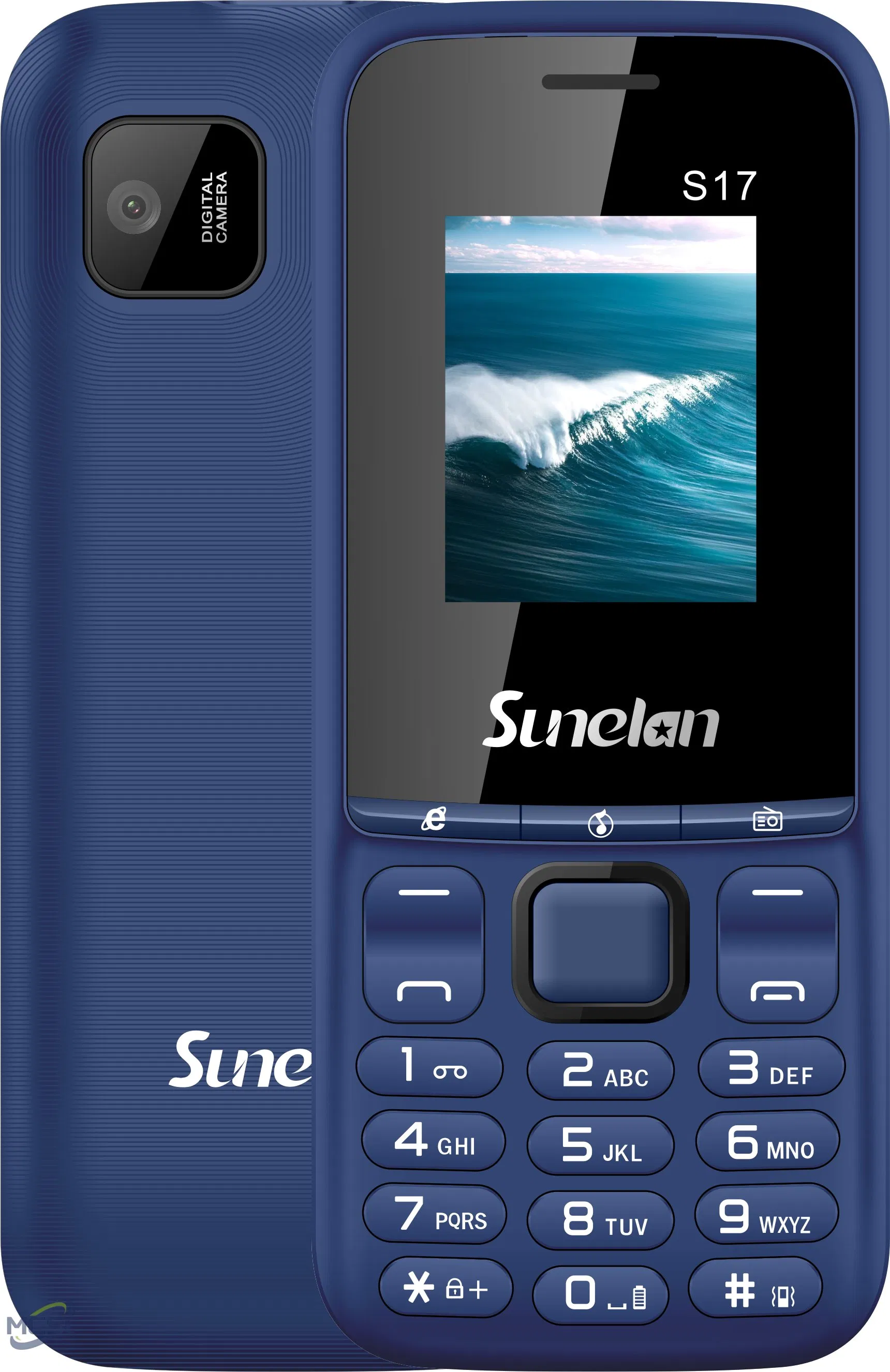 Кнопочный телефон Sunelan S17, 1.77 дюйма, 2G
