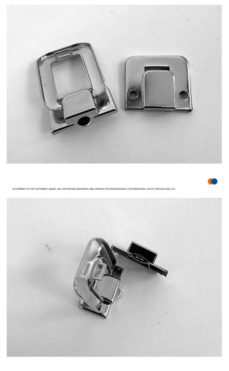 Customizable Small Plate Buckle Lock Makeup Box Lock Bag Lock