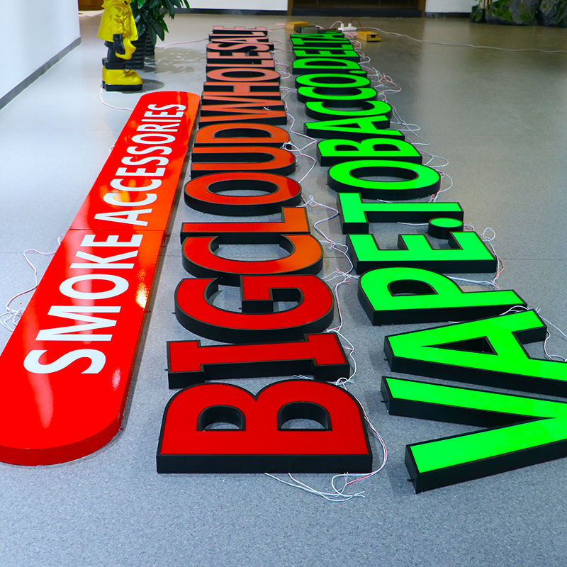 Ezd Custom Outdoor Illuminated Store LED 3D LED Channel Letter Business Sign