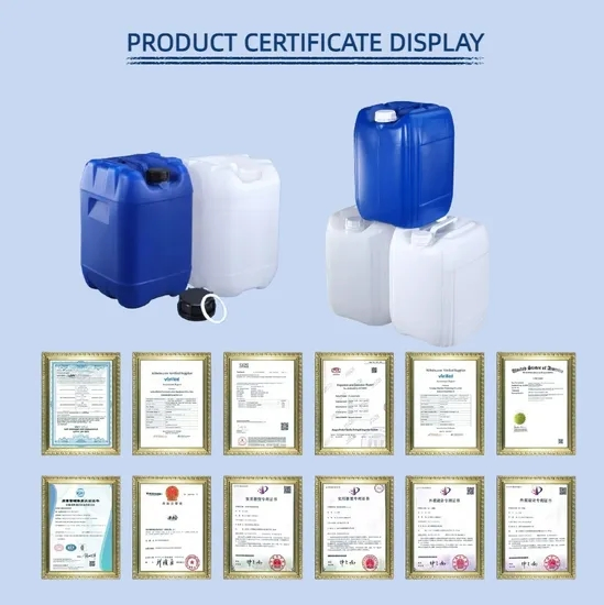Lightweight Plastic Drum Square Bucket Ease Manual Handling Processes