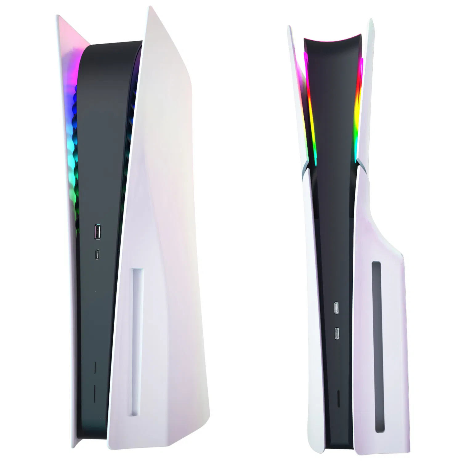 Световая лента RGB для PS5 Slim, декоративная подсветка