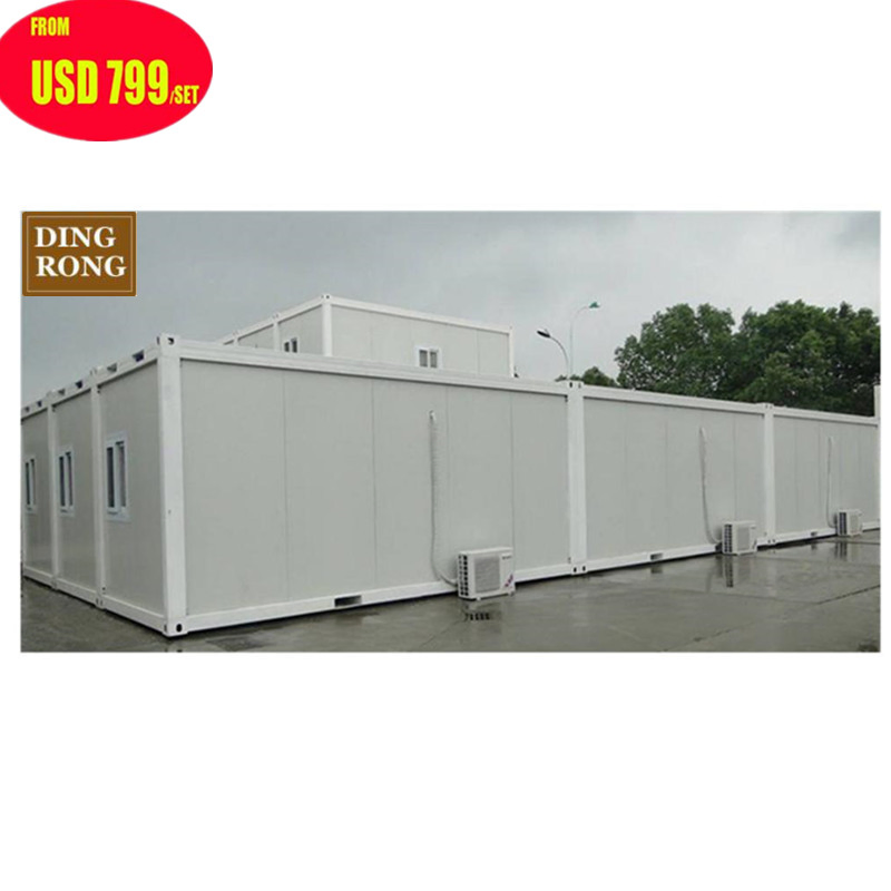 Living Flat Pack Modular Prefabricated Shipping Container Apartments Homes