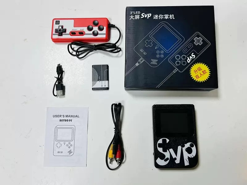 Портативная консоль Game Box 400 в 1, белая