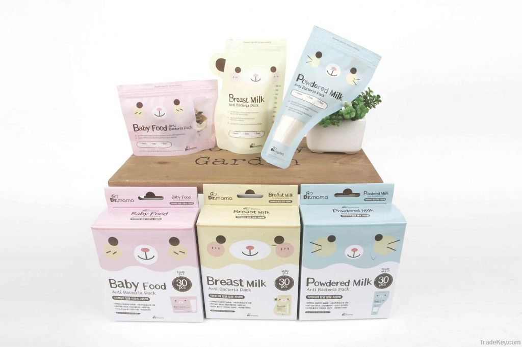 High Quality Breast Milk Storage Bag BPA Free Milk Breast Bag Pouch