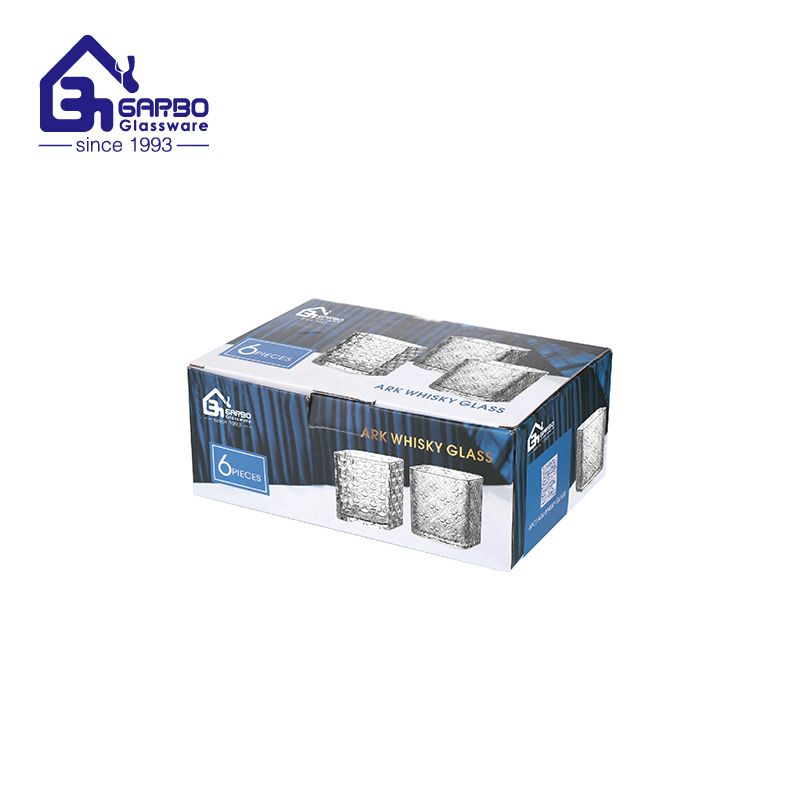 Factory Wholesale Classic Transparent Lemon Design Coffee Drinking Glass Whiskey Juice Water Glass Cup Tumbler Drinking Glass Ware Cup Highball Glass Tumbler