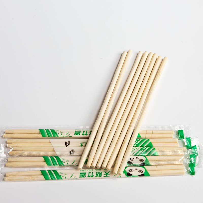 Wholesale Disposable Round Bamboo Chopsticks with Custom Logo