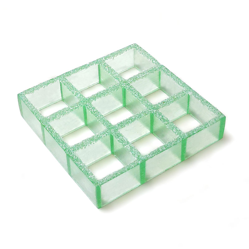 Molded Pultruded Composite Gfrp Fiberglass Glass Fiber Reinforced Plastic Compression Chemical Plant Offshore Platform Wastewater Treatment Grating