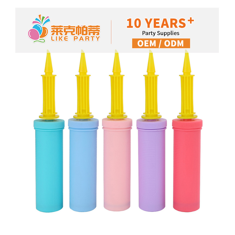 High-Power Balloon Accessories Balloon Pump Hand Held Inflator Air Pump for Balloons