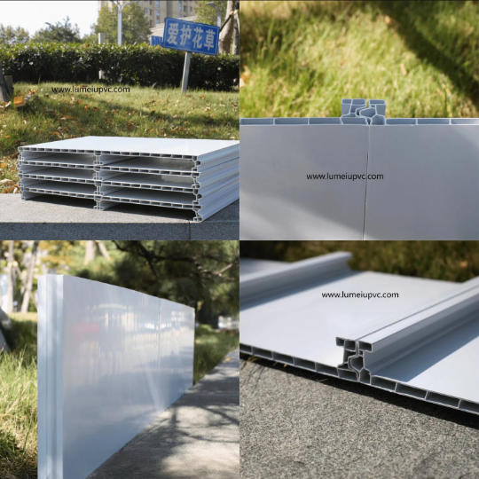 PVC Eco Construction Fence Temporary Security Hoarding Fencing