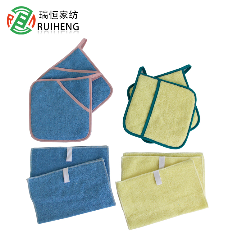 Heat Resistant Cotton Best Oven Mitts and Pot Holders Sets