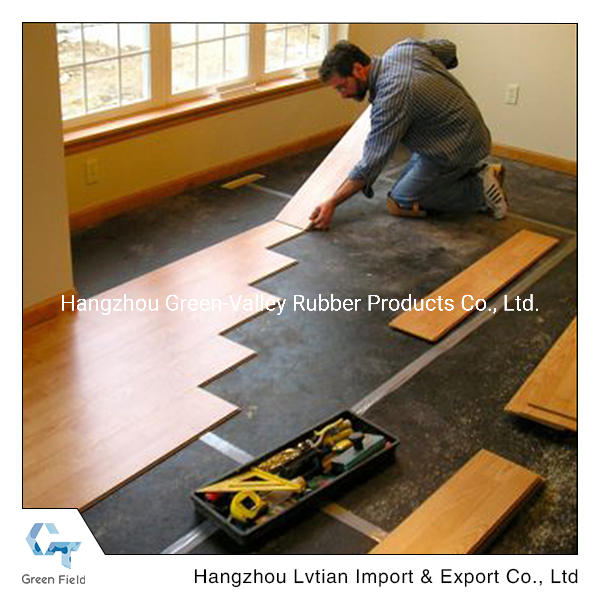 Carpet Underlayment Sound Insulation Factory Customized Noise Insulating Rubber Mat/Rubber Tiles