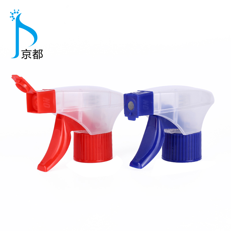 Foam Trigger Sprayer Nozzle Plastic Black Color 28 Trigger Sprayer