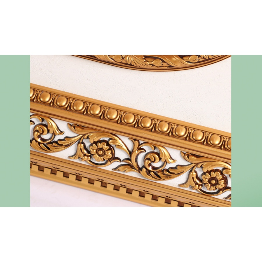Banruo New Coming European Style Golden Polystyrene 3D Decorative Ceiling