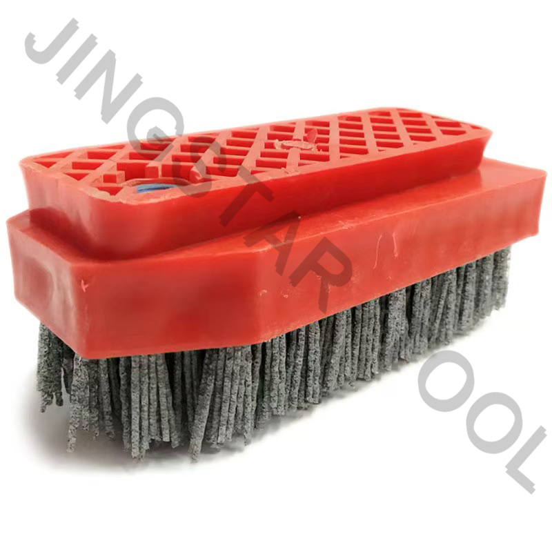 Абразивная щетка для полировки гранита и травертина