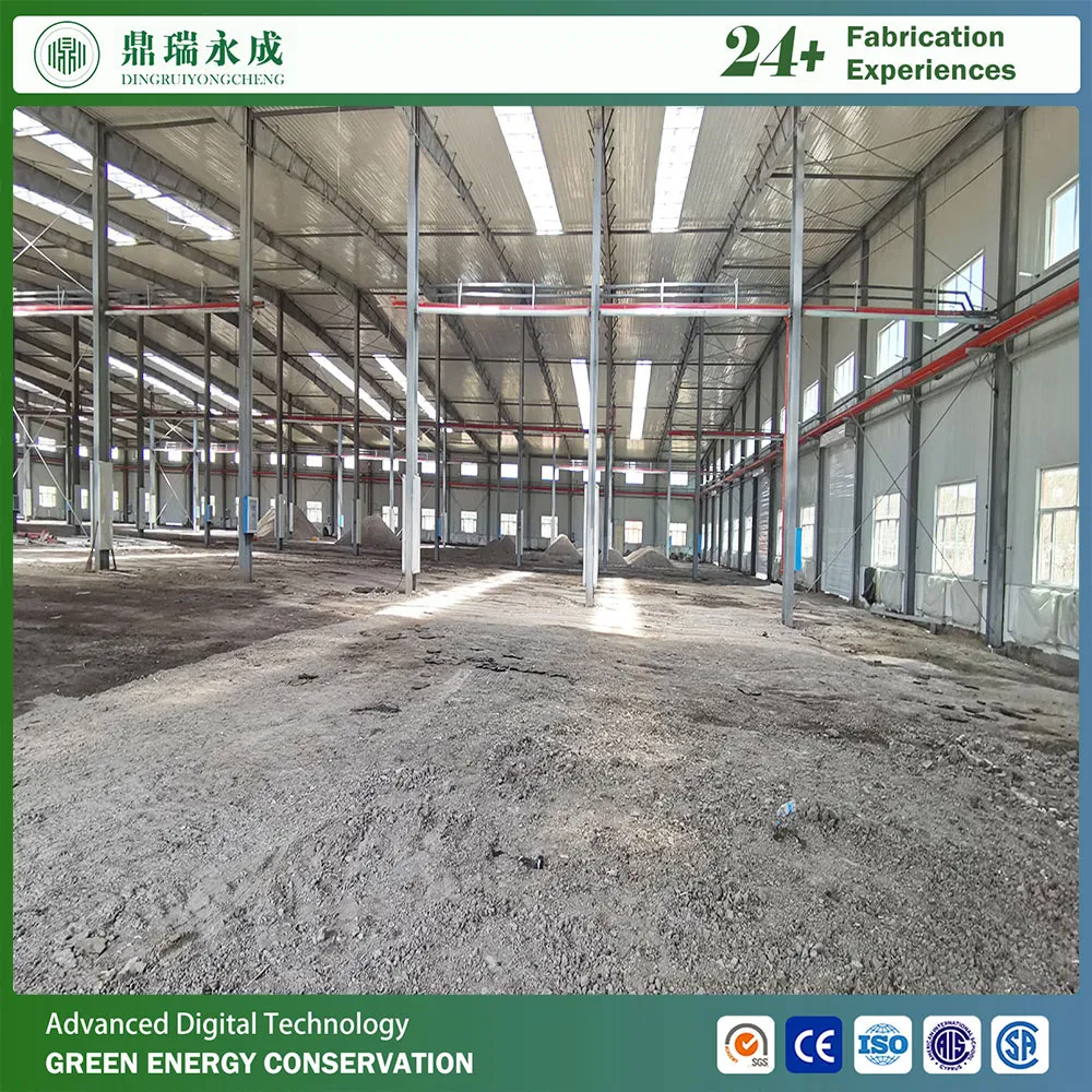 Premium ISO Certified Steel Warehouse and Workshop Solution ISO EU High-Strength Steel Structure Building Large Scale Prefabricated Workshop Factory Warehouse