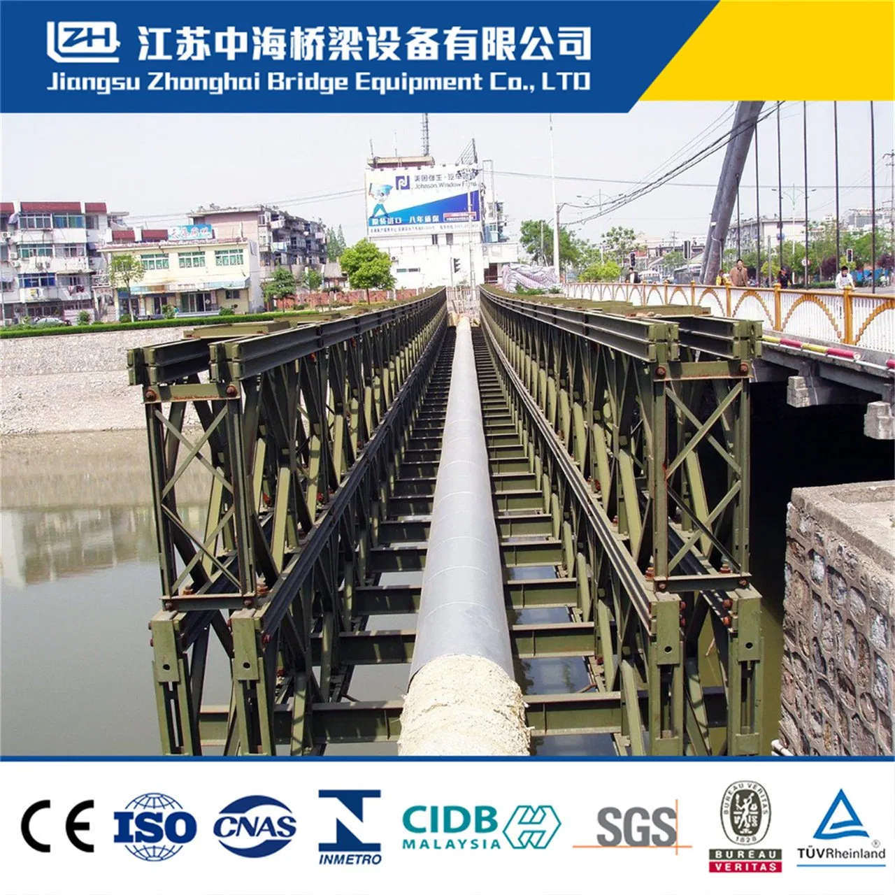 Steel Bridges for Sale Rapid Assembly Prefabricated Bailey Bridge Modern Customized Design