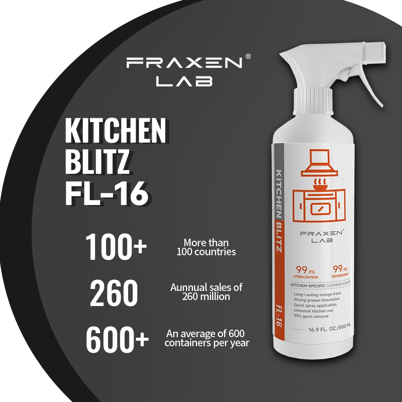 Heavy Duty Foam Kitchen Degreaser Spray Powerful Multi Purpose Household Grease Oil Stain Remover Cleaner Degreaser