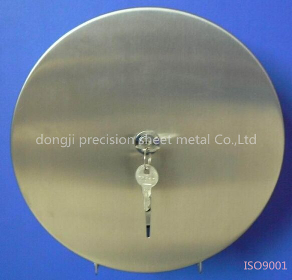 Hot Selling Stamping Bending Stainless Steel Aluminum Wall Mount Tissue Box Cabinet