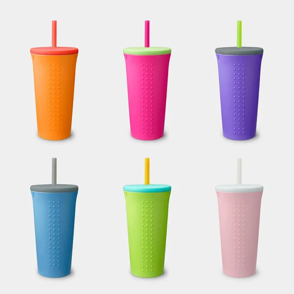 Пищевая силиконовая кружка 12oz, оптом