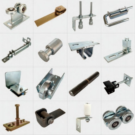 Heavy Duty Sliding Door Roller Zinc Galvaniz Steel Gate Wheel