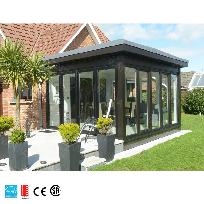Premium Customized Aluminum Glass Sunroom for Winter Gardens