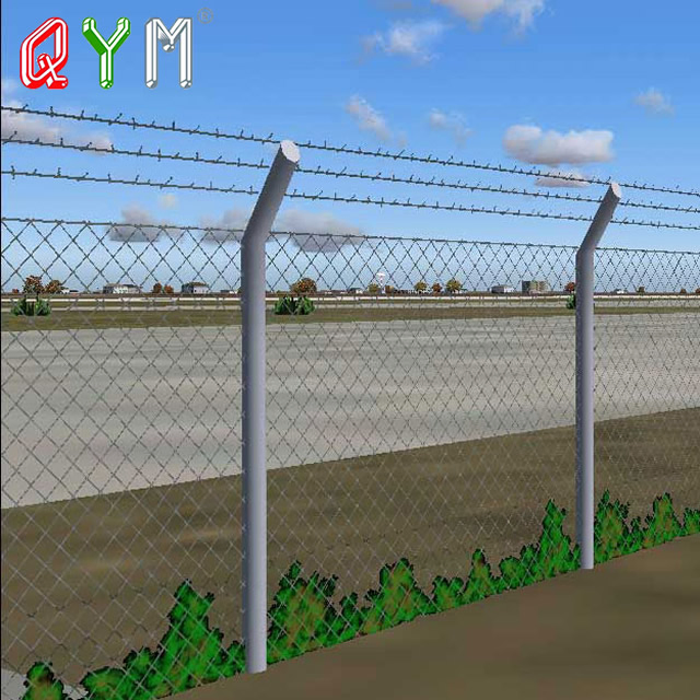 Airport Anti Climbing Fence Razor Barbed Wire Prison Fence