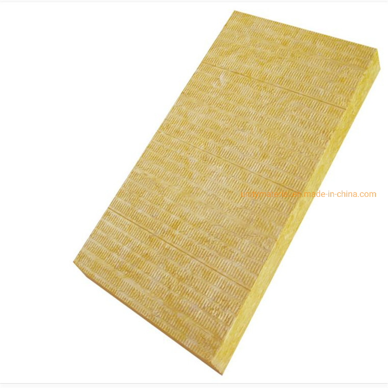 50mm Thickness 80mm External Wall Thermal Insulation Rockwool Mineral Rock Wool Board for Heat Chemical Industrial Panels with Aluminum Al Foil