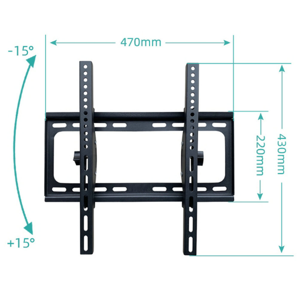 Universal Plasma/LCD/LED Tilting Wall Mount Bracket Monitor Stand