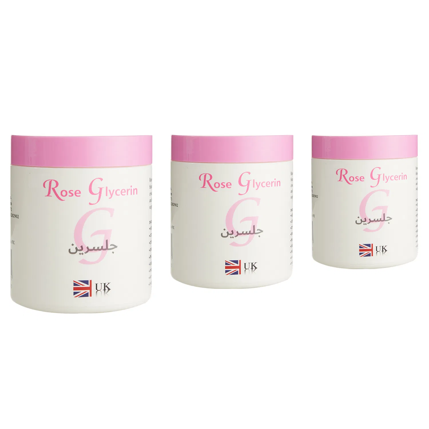 500ml Rose Glyceine Body Cream Moisturizing Smooth and Firming Body Lotion