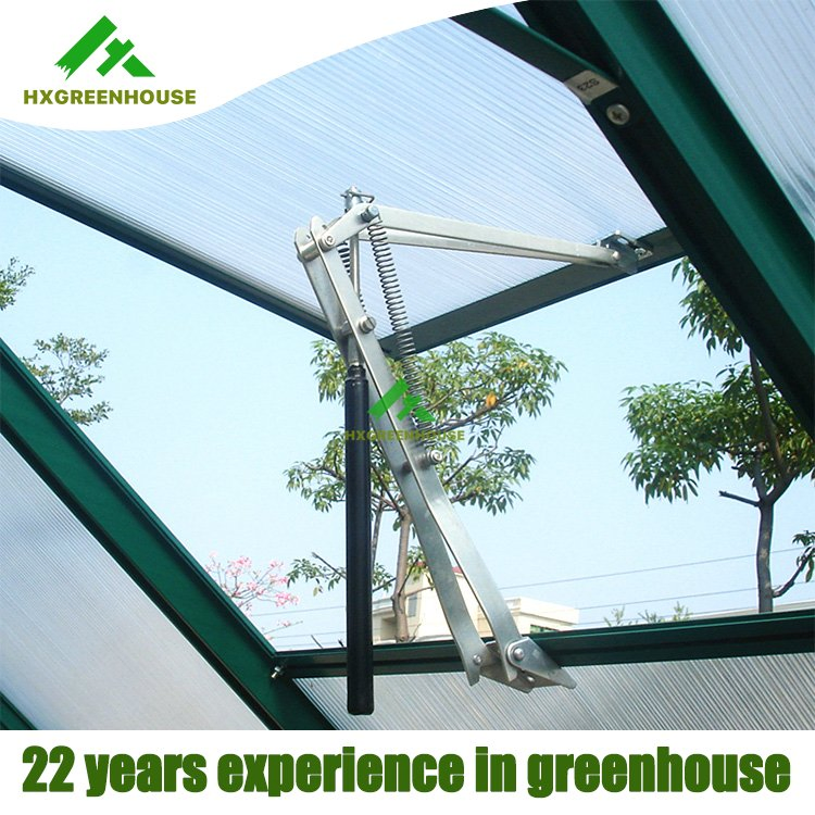 Eco-Friendly Steel Bracket Stable Auto Greenhouse Roof Window Opener