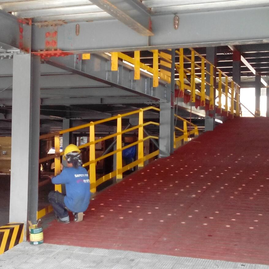 Prefabricated Steel Structure Metal Building Car Parking Lift Hydraulic Smart Parking System