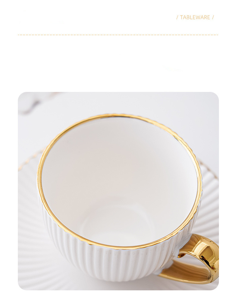 Керамический набор для кофе и чая с блюдцем