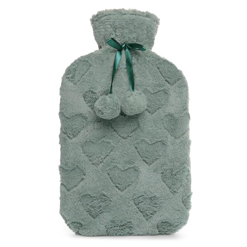 Wholesale Water-Filling Rubber Plush Hot Water Bottle Hand Warmer Bag