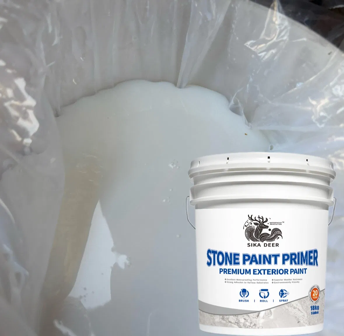 Deep Penetration Primer for Stone and Marble Finish Walls