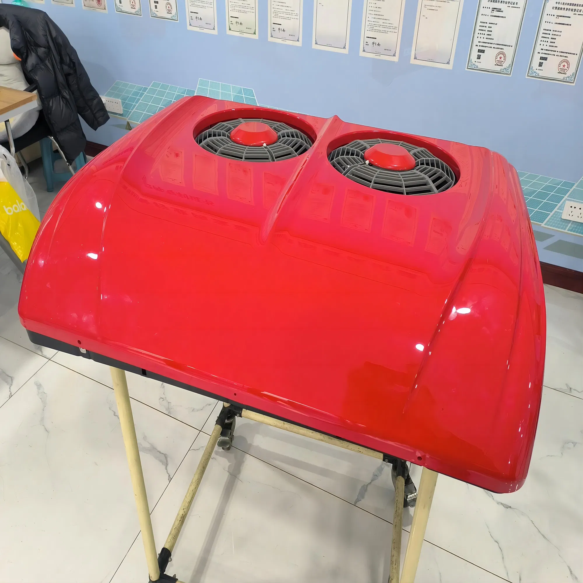 High Quality Rooftop Package 12V 24V Battery Powered All-in-One Parking Air Conditioner for Truck Camper Caravan RV Motorhome Sale