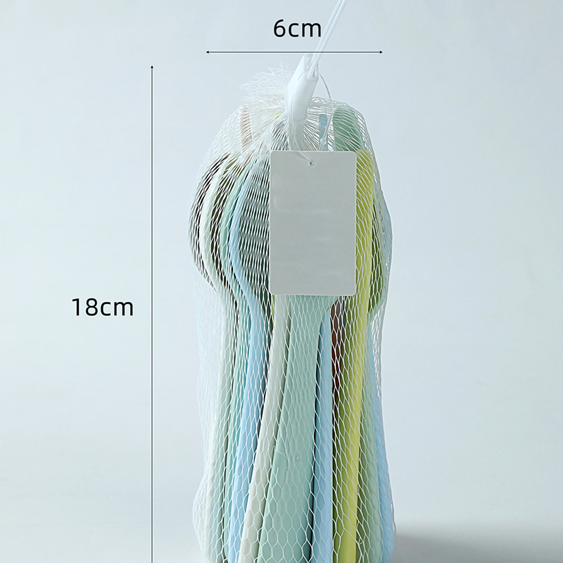 Hot Selling Butter Spoon Plastic Cheese Knife Set 3-in-1 Eighteen Piece Set