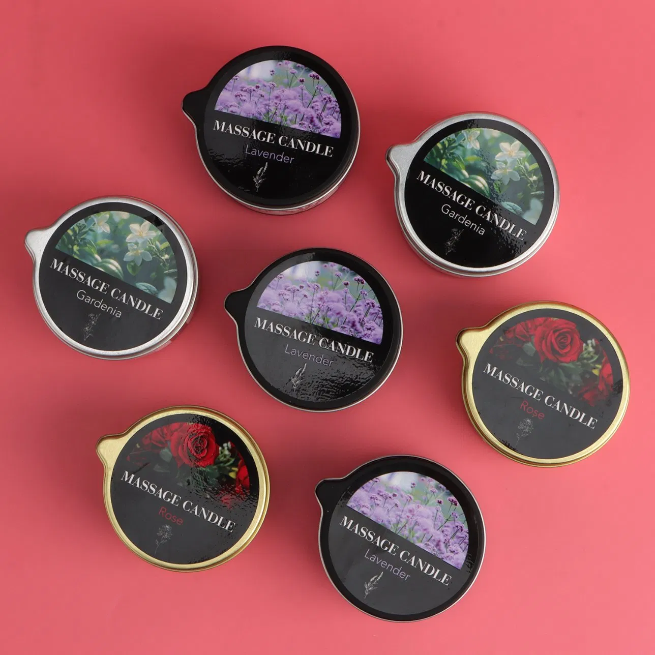 Custom Logo Aromatherapy Soy Wax Relaxing Scented Candle for Home Decor