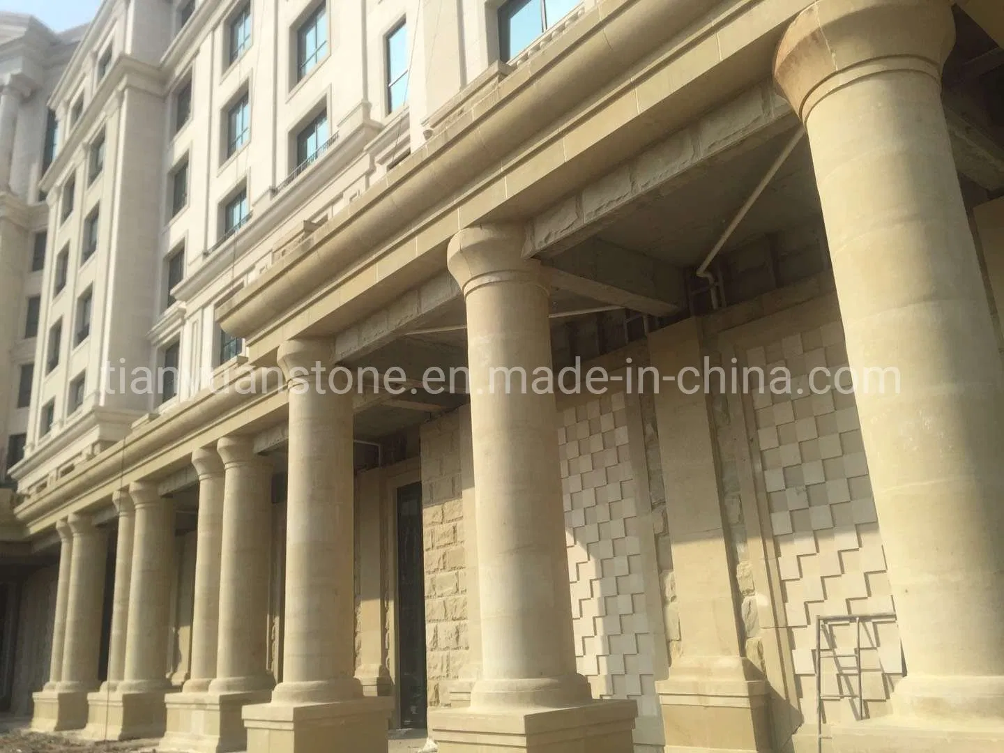 Garden Sandstone Pillar, Sandstone Carving Pillar, Sandstone Pillar