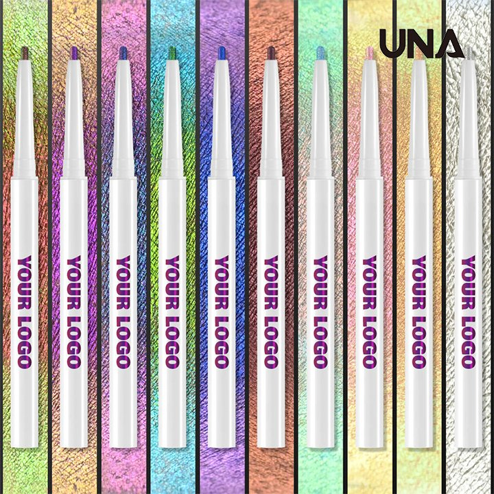 Wholesale Multichrome Eyeliner Gel Pencil Smooth Chameleon Eye Liner Longstay Waterproof High Pigment Chrome Eye Makeup