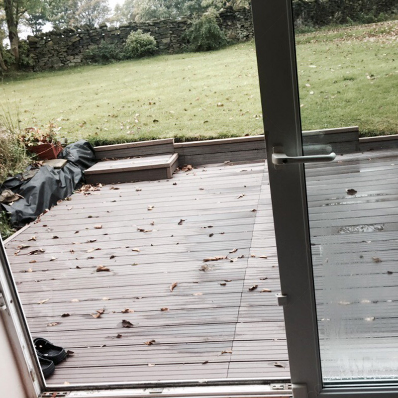 Waterproof Hight Quality Exterior Balcony Flooring/Wood Plastic Composite Decking