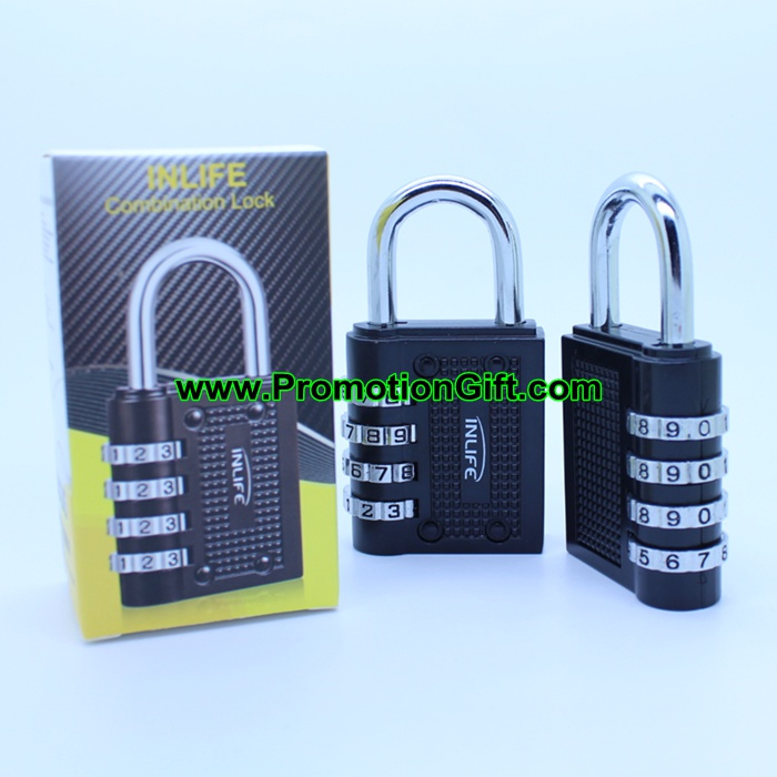 4 Digit Code Password Luggage Padlock Combination Lock