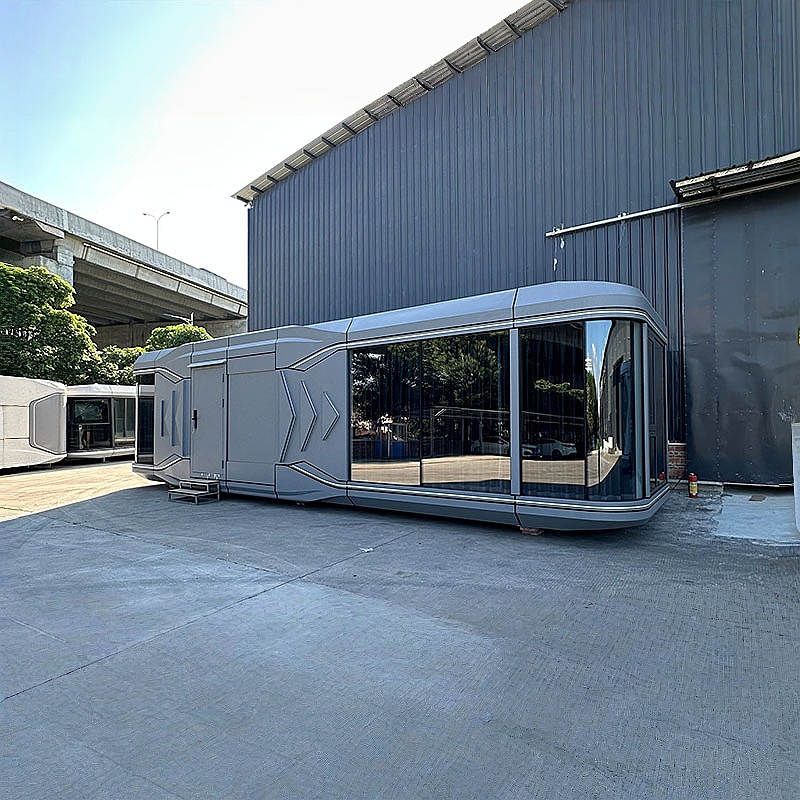 Campsite Mobile Houses Soundproof Capsule Pods with Stargazing Roof Scenic Homestays Large Luxury Capsule Pods Original Capsule Manufacturer