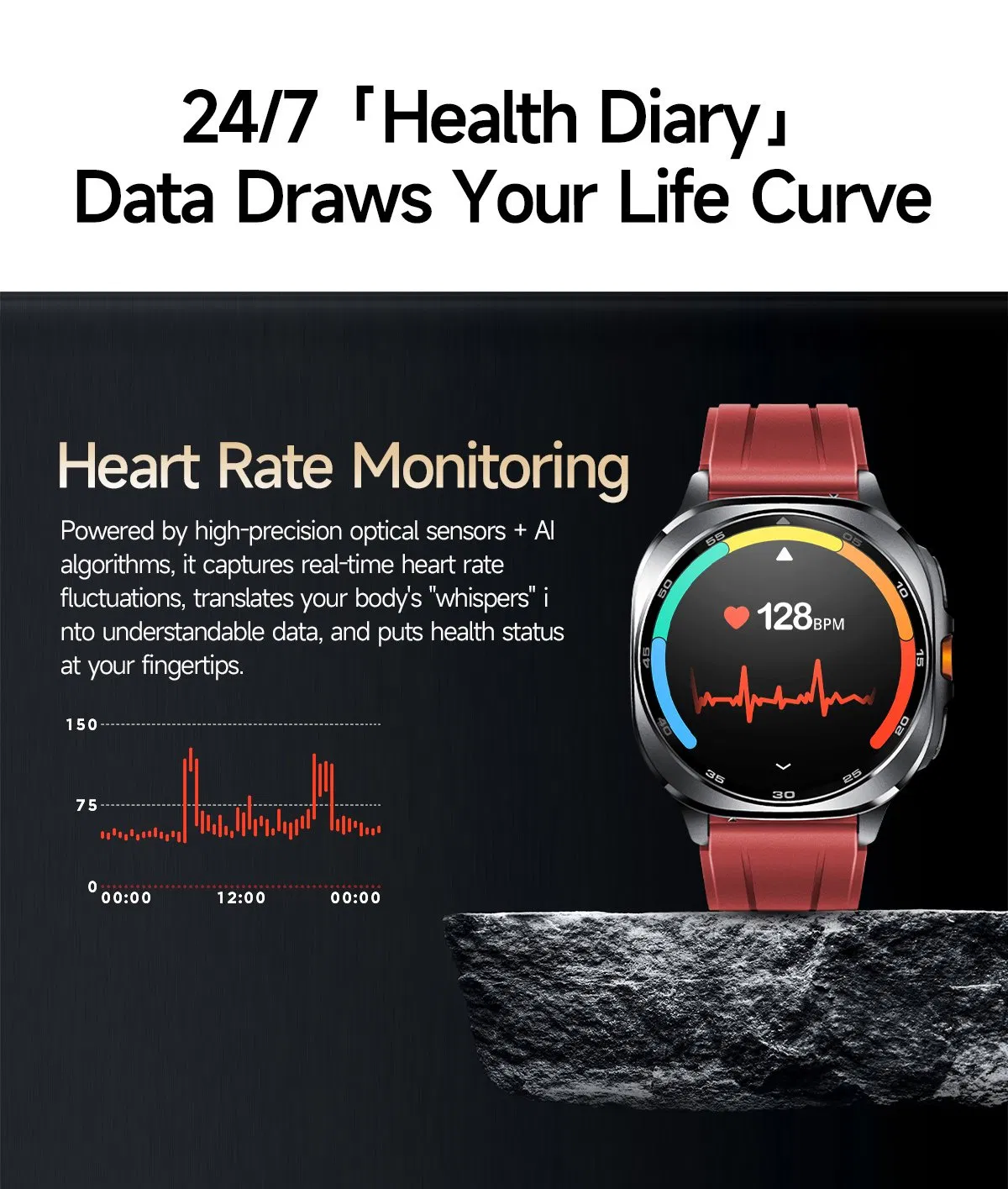Умные часы с GPS, фонариком и пульсоксиметром