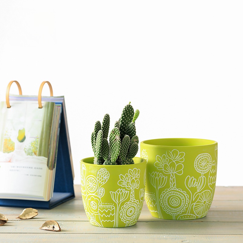 Горшки керамические декоративные для суккулентов