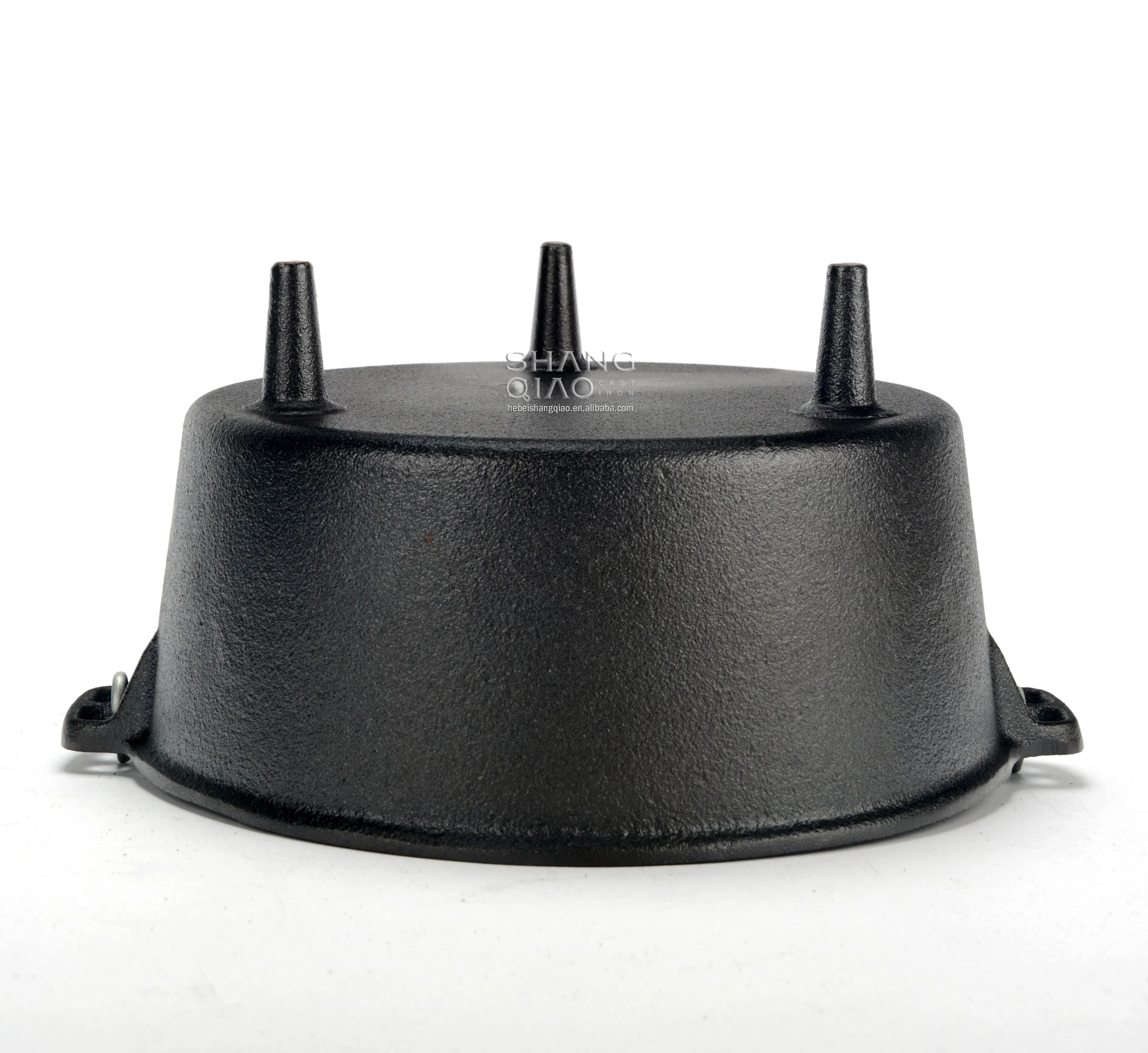 Чугунный котелок для кемпинга с 3 ножками