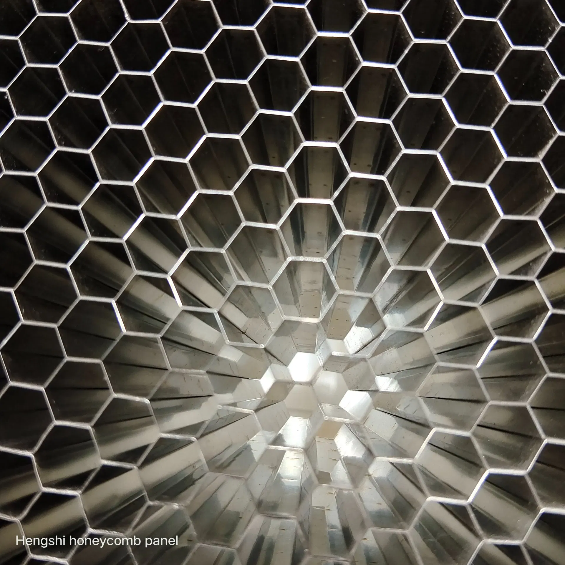 4 Inches Round Steel Honeycomb Screen Mass Air Flow Straightener